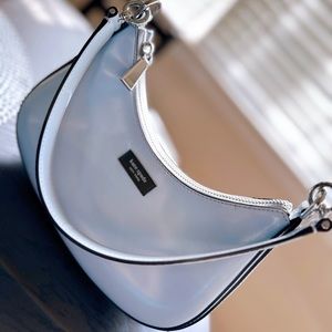 Kate Spade Sam Icon Small Convertible Crossbody Purse (Stain on Strap)